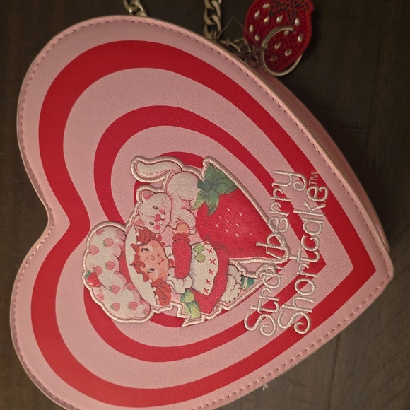 Strawberry Shortcake Heart-Shaped Bag - Picture 1 of 5